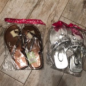 New! Flip flops